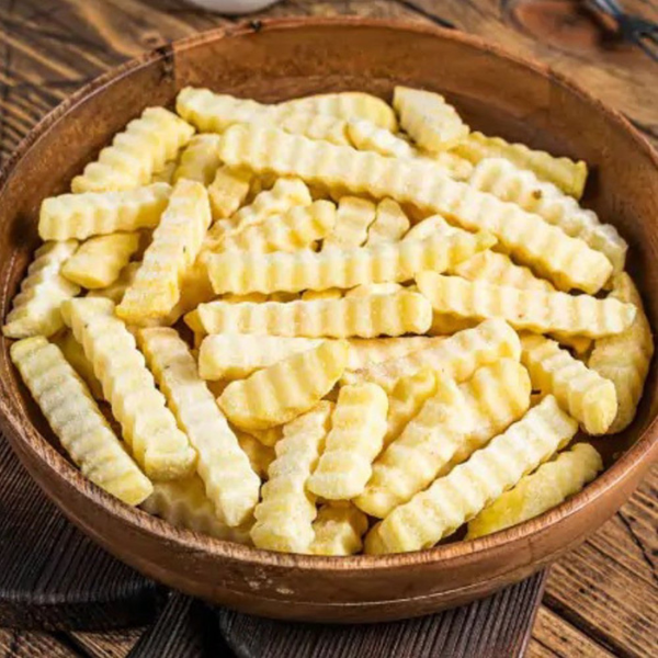 Crinkle Cut Frozen French Fries